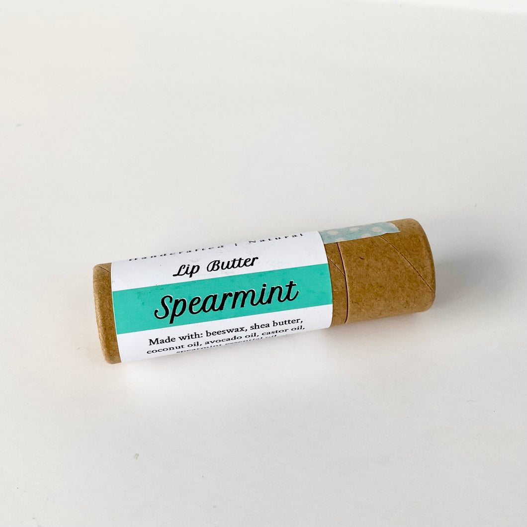 SPEARMINT Lip Butter | organic, conditioning