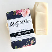 Load image into Gallery viewer, TRIPLE BUTTER SOAP | unscented, sensitive skin
